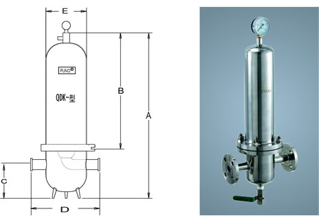 QDY-QDK-系列不銹鋼過(guò)濾器